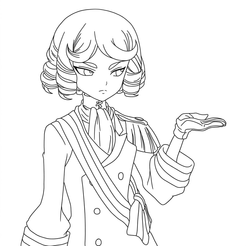 Coloriage François Raffinée