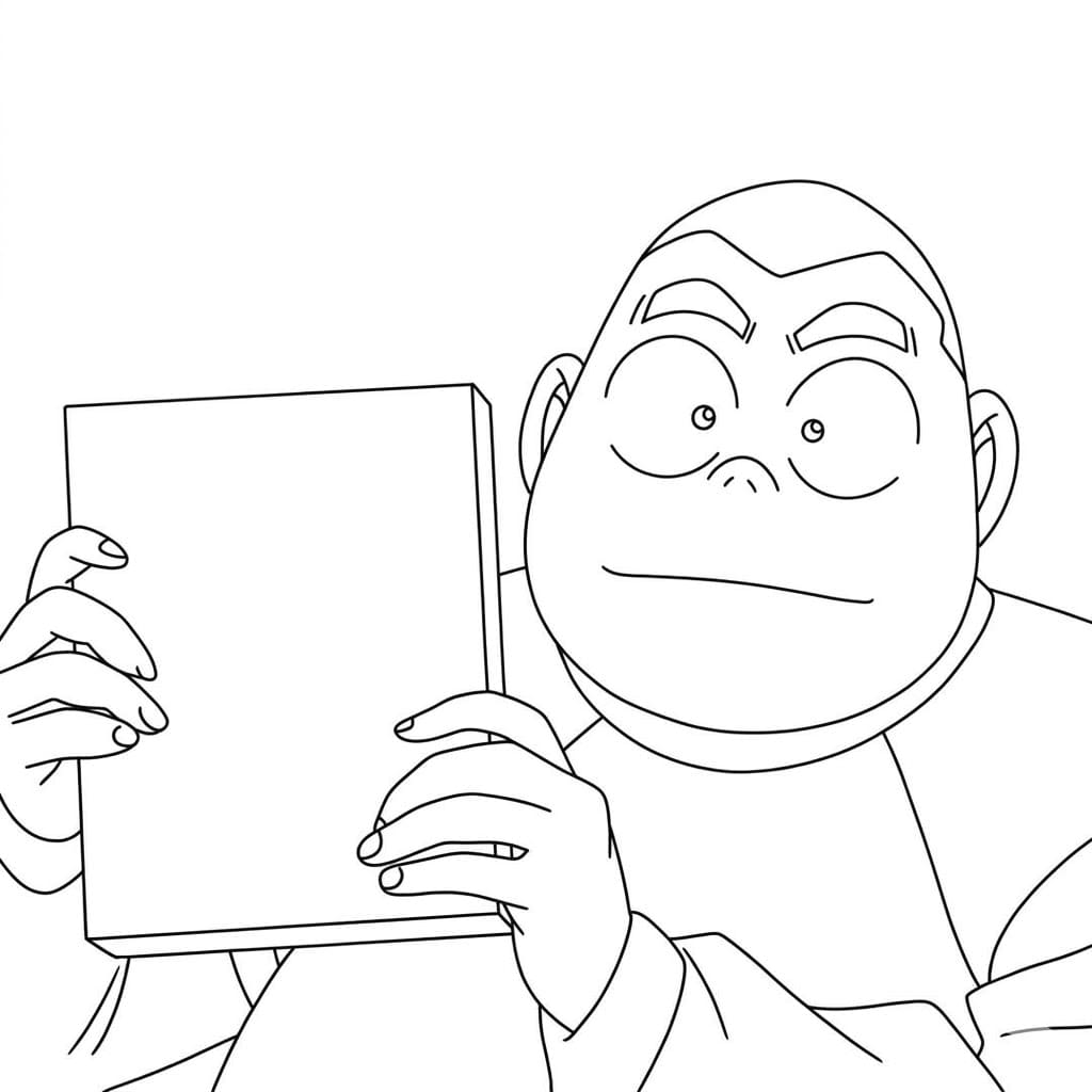 Coloriage Genta Kojima