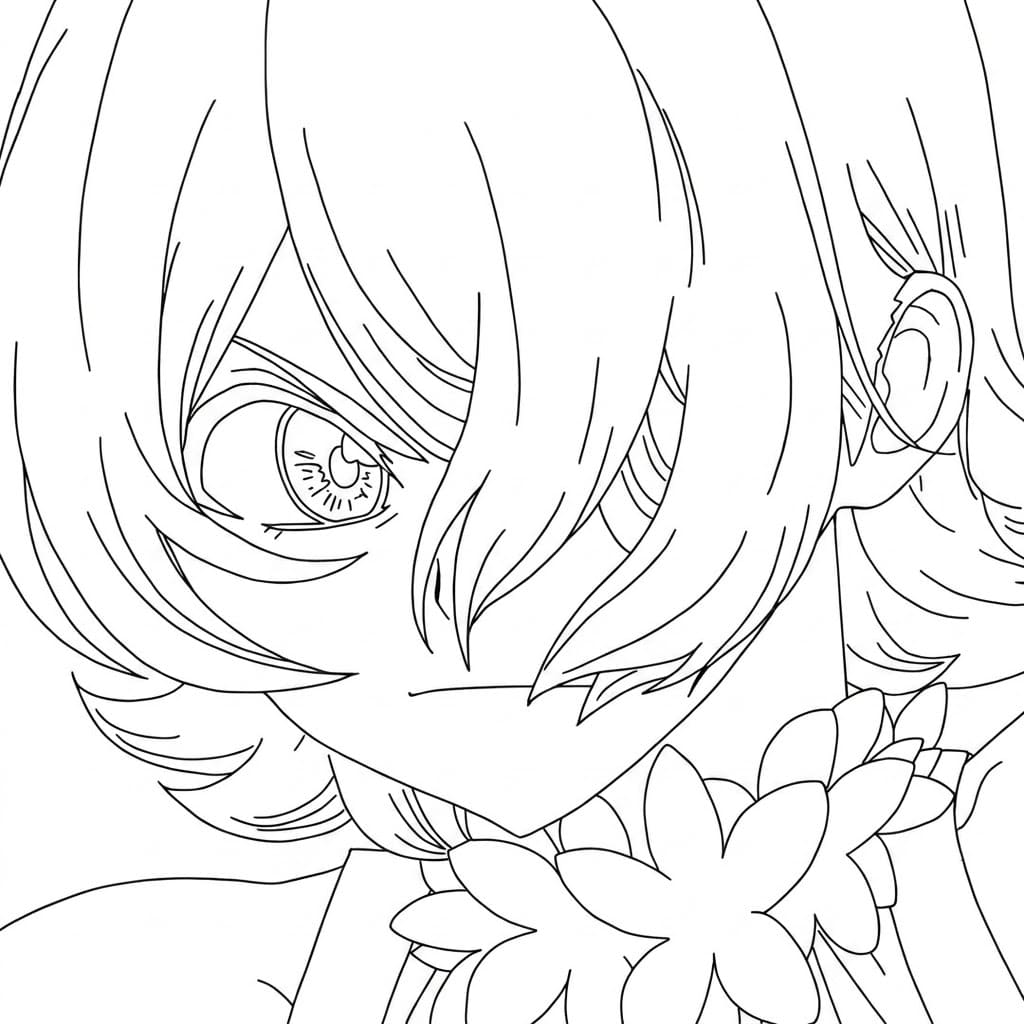 Coloriage Ginro en colère