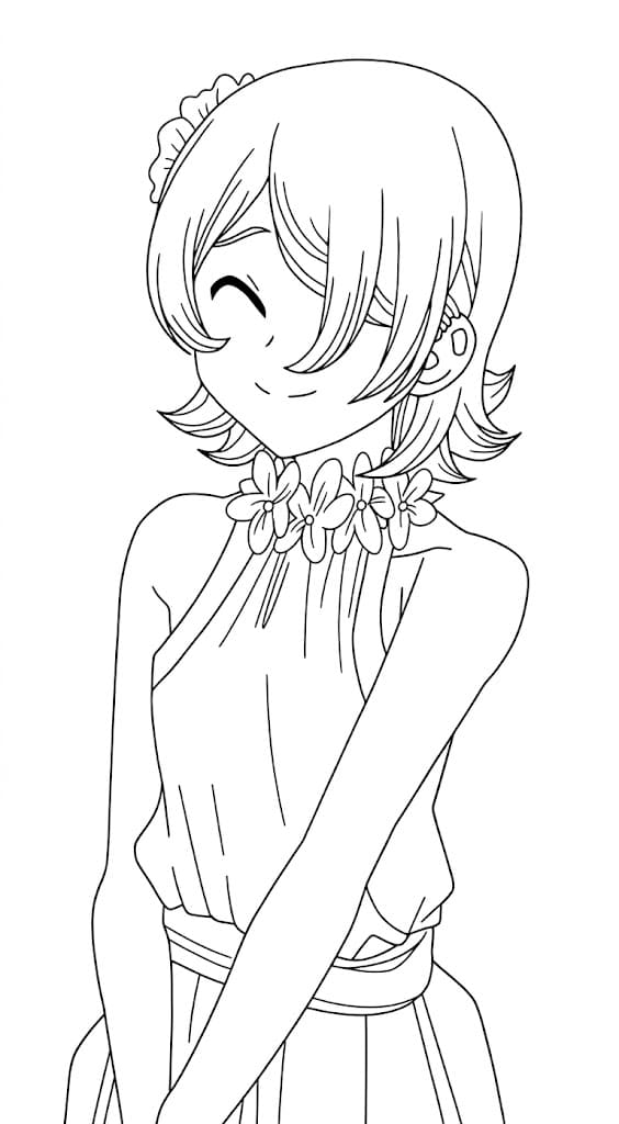 Coloriage Ginro heureux