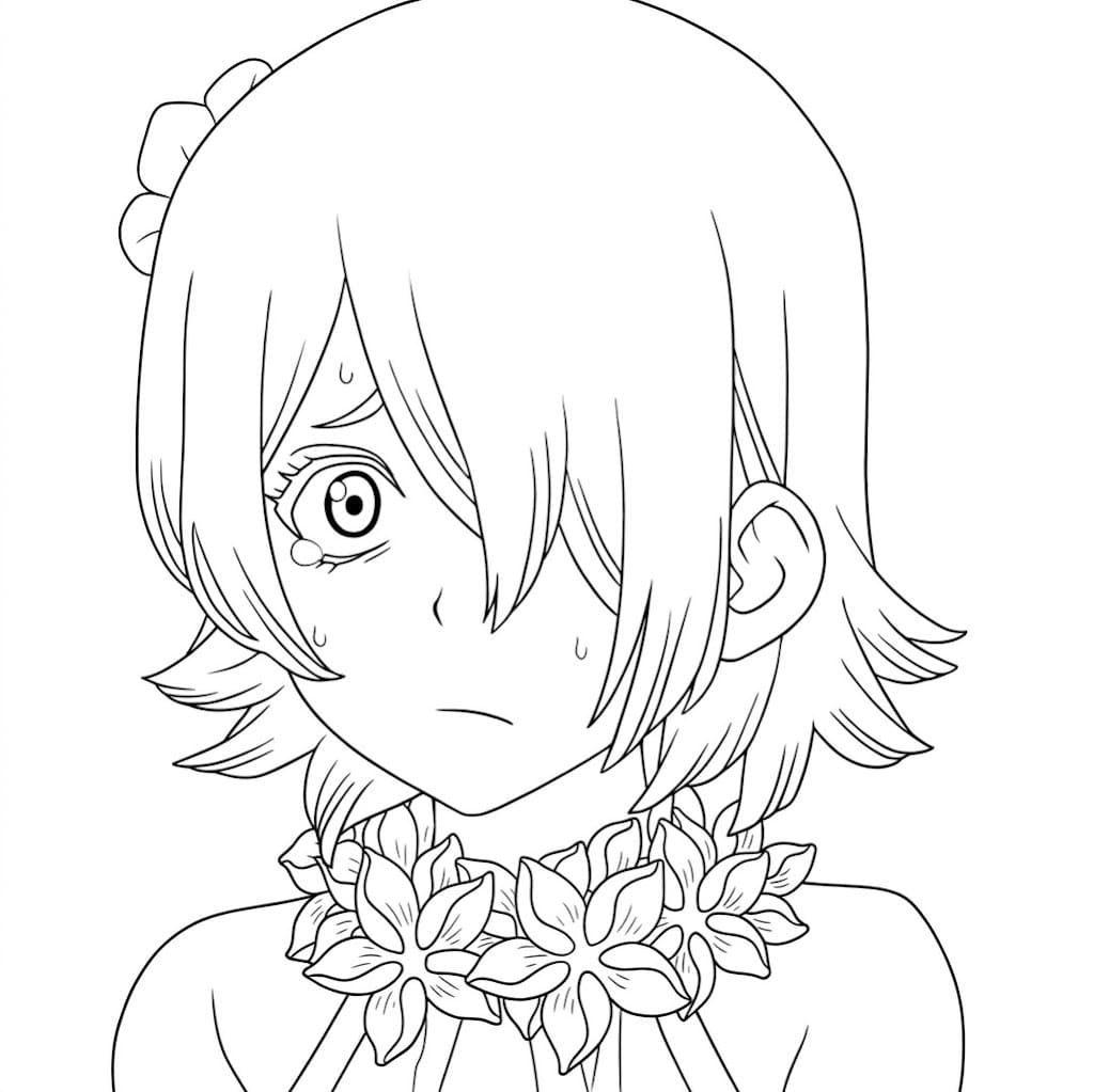 Coloriage Ginro timide