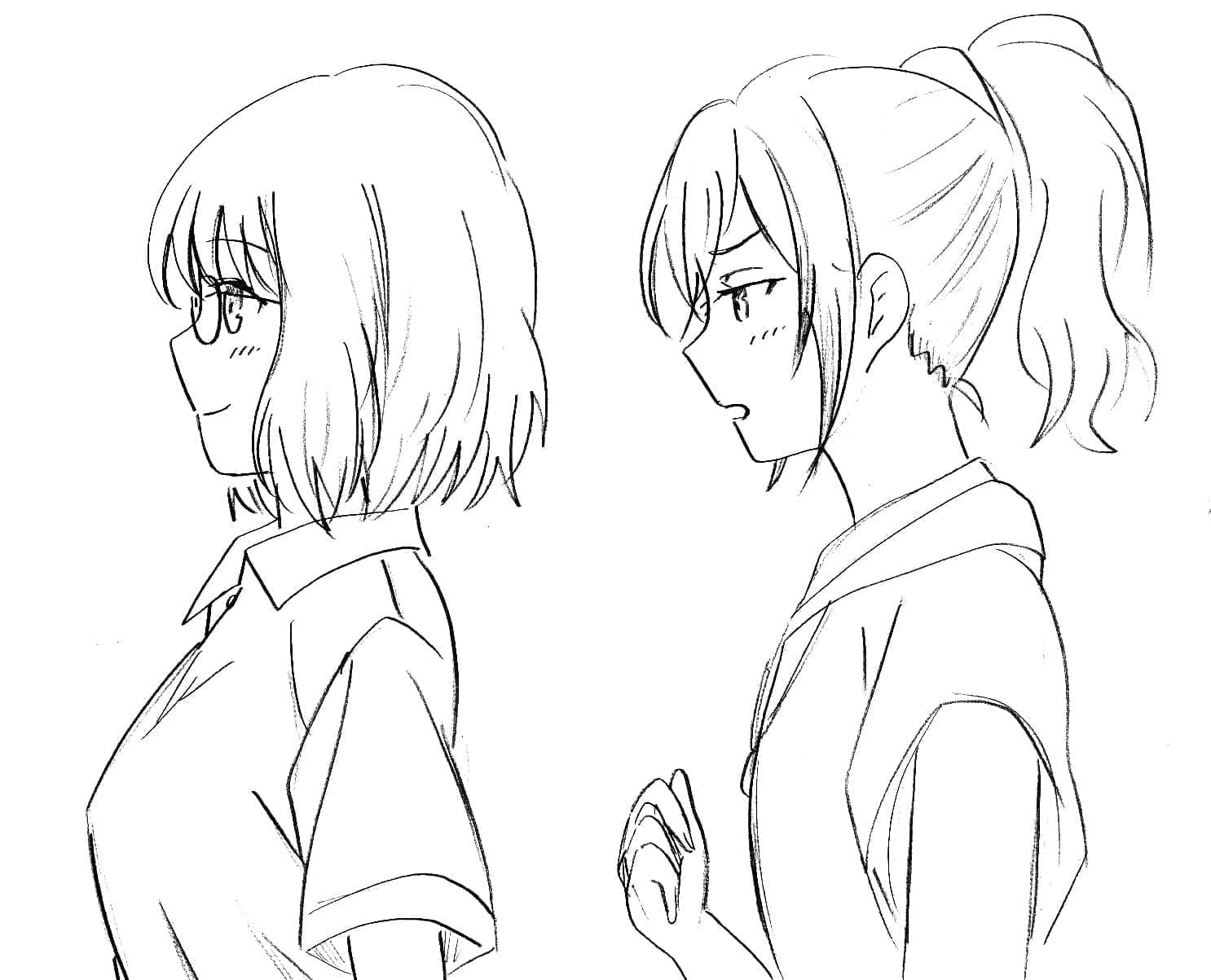 Coloriage Girls de Horimiya