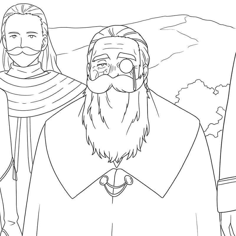 Coloriage Gratuit Denken