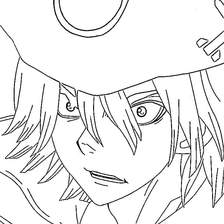 Coloriage Gratuit Ryusui Nanami