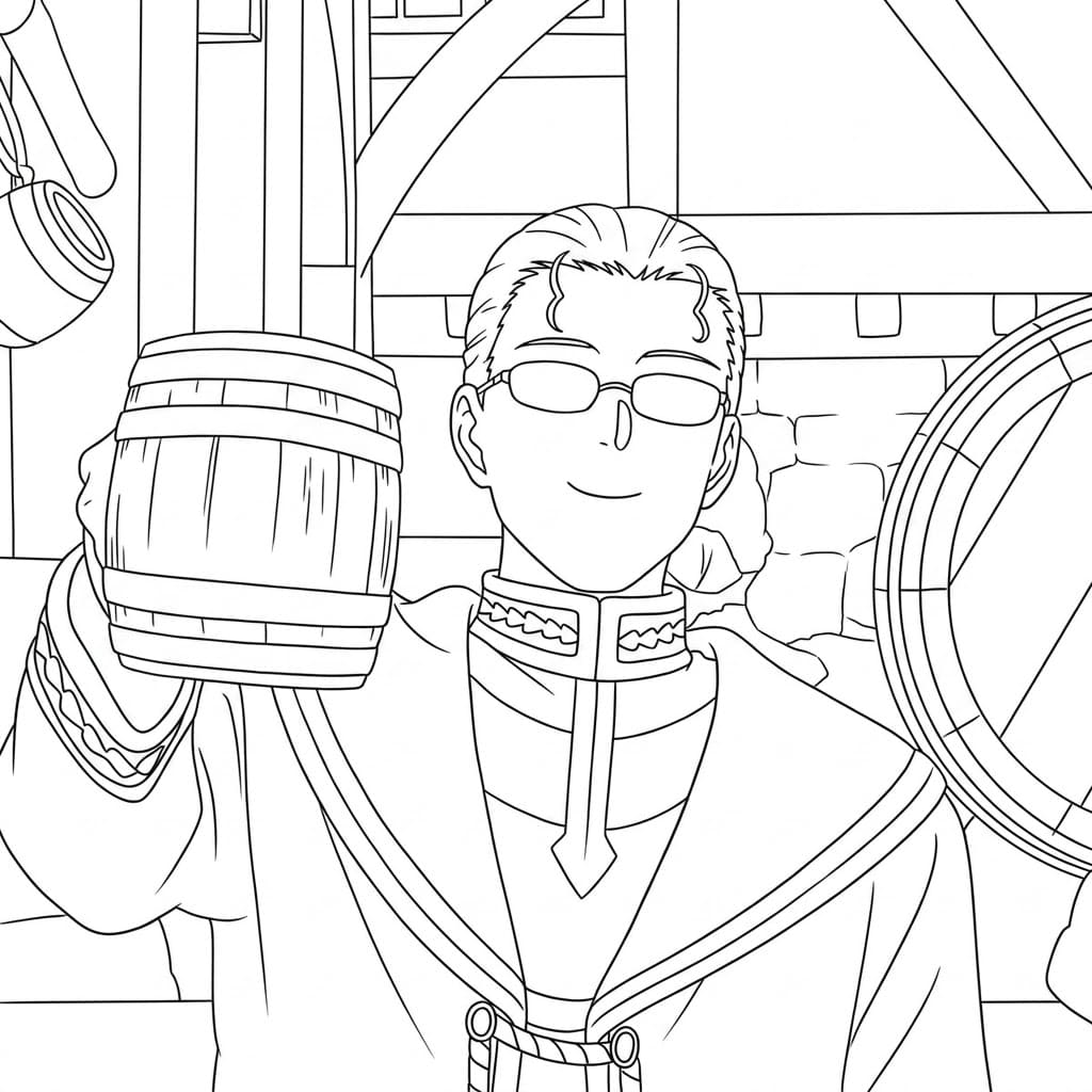 Coloriage Heiter bon