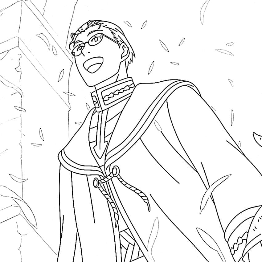 Coloriage Heiter Heureux