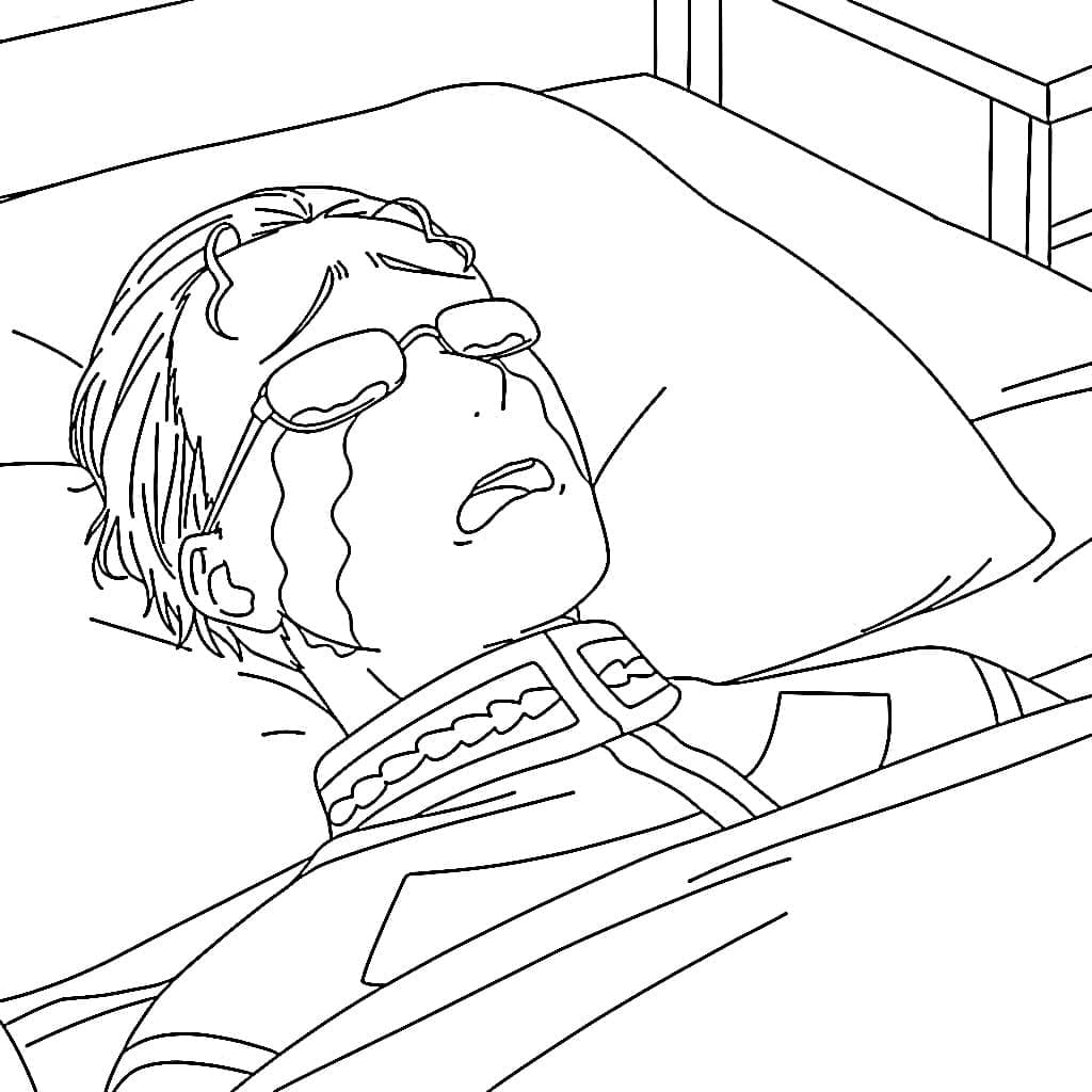Coloriage Heiter Pleurs