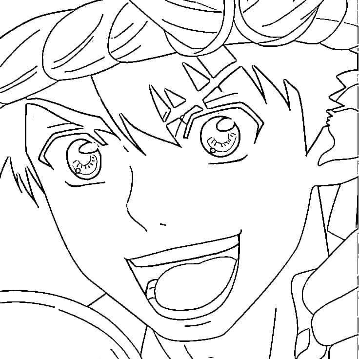 Coloriage Heureux Chrome Dr Stone
