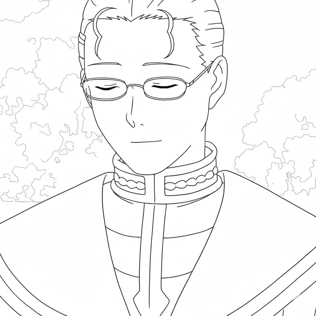 Coloriage Heureux Heiter
