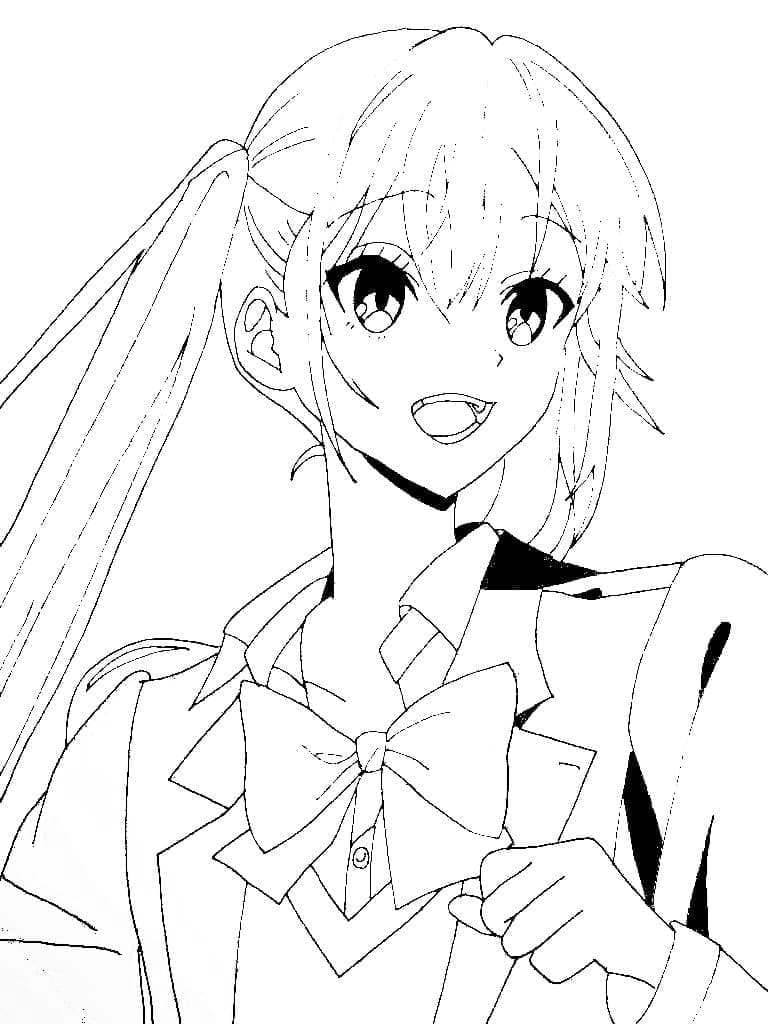 Coloriage Heureux Remi Ayasaki