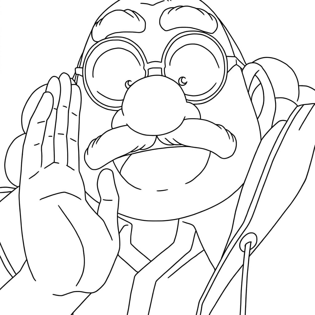 Coloriage Hiroshi Agasa en Secret