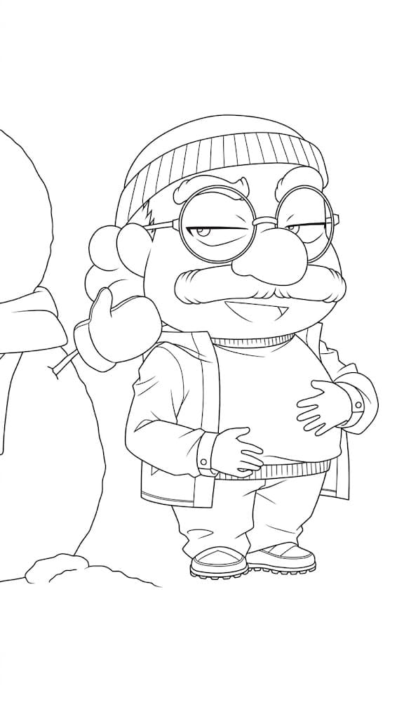 Coloriage Hiroshi Agasa Miniature