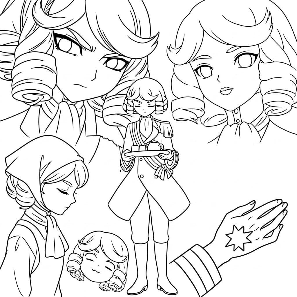 Coloriage Impression de François