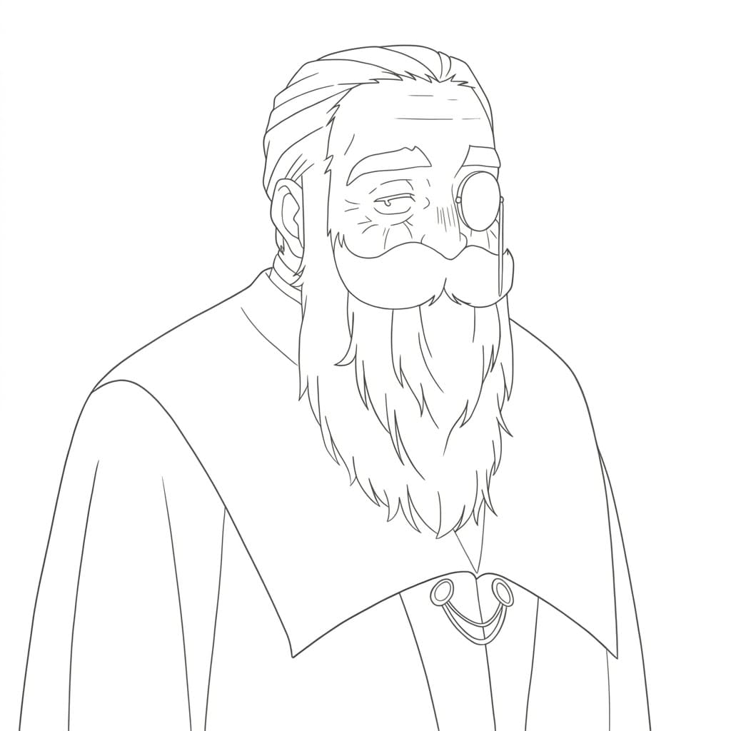 Coloriage Denken