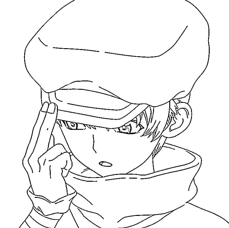 Coloriage Imprimable Ukyo Saionji