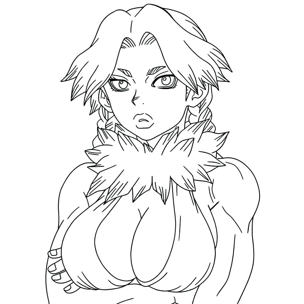 Coloriage Imprimer Nikki Hanada