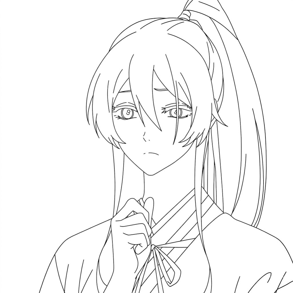 Coloriage Sagiri