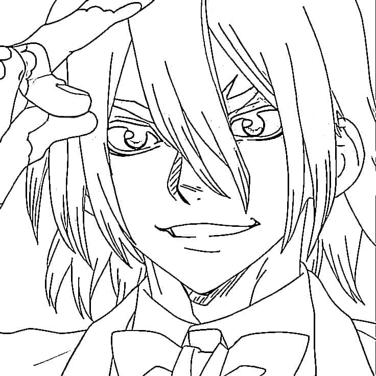 Coloriage Ryusui Nanami Bon