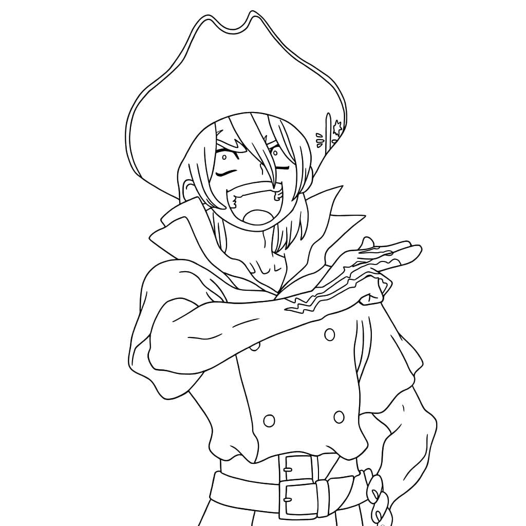Coloriage Ryusui Nanami Dr Stone