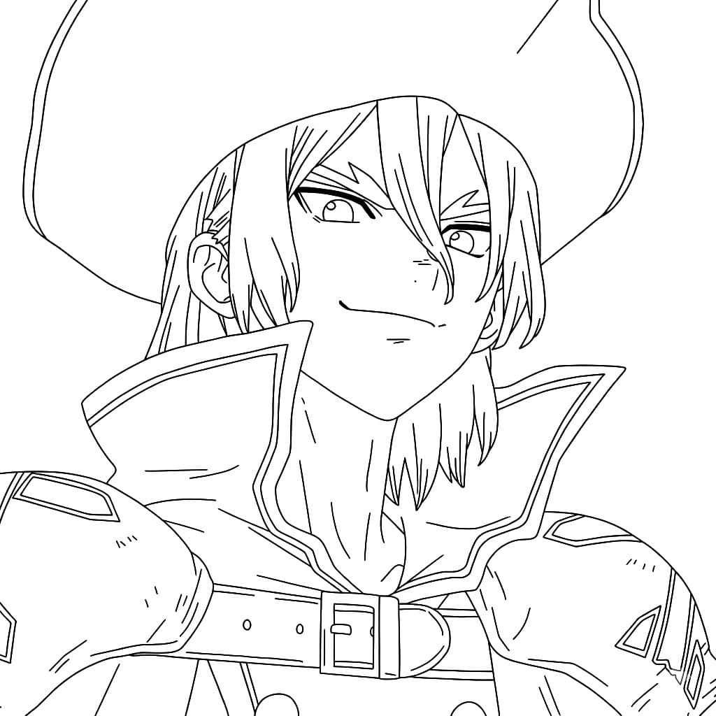 Coloriage Ryusui Nanami Génial
