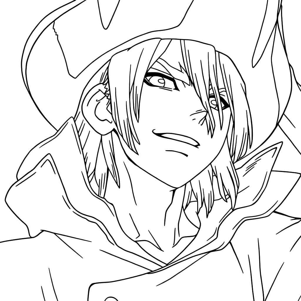 Coloriage Ryusui Nanami