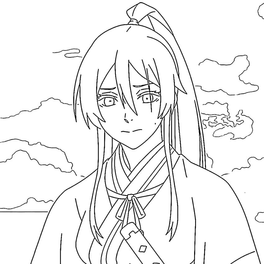 Coloriage Sagiri à imprimer gratuitement