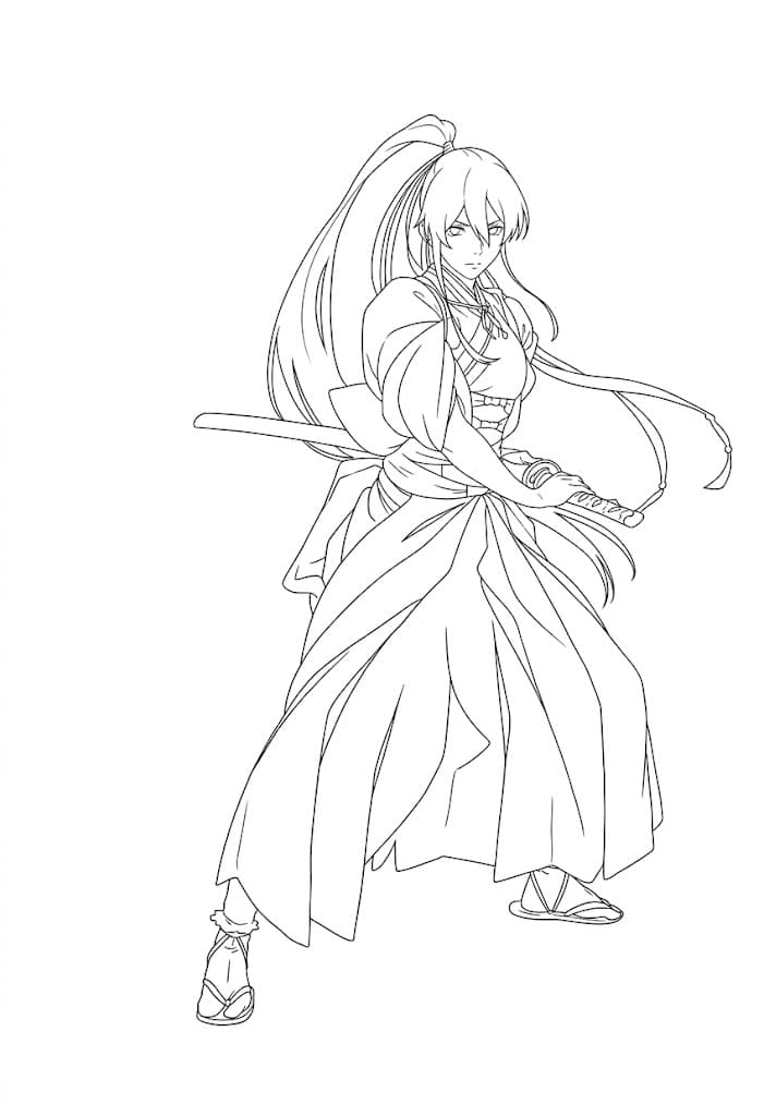 Coloriage Sagiri Cool
