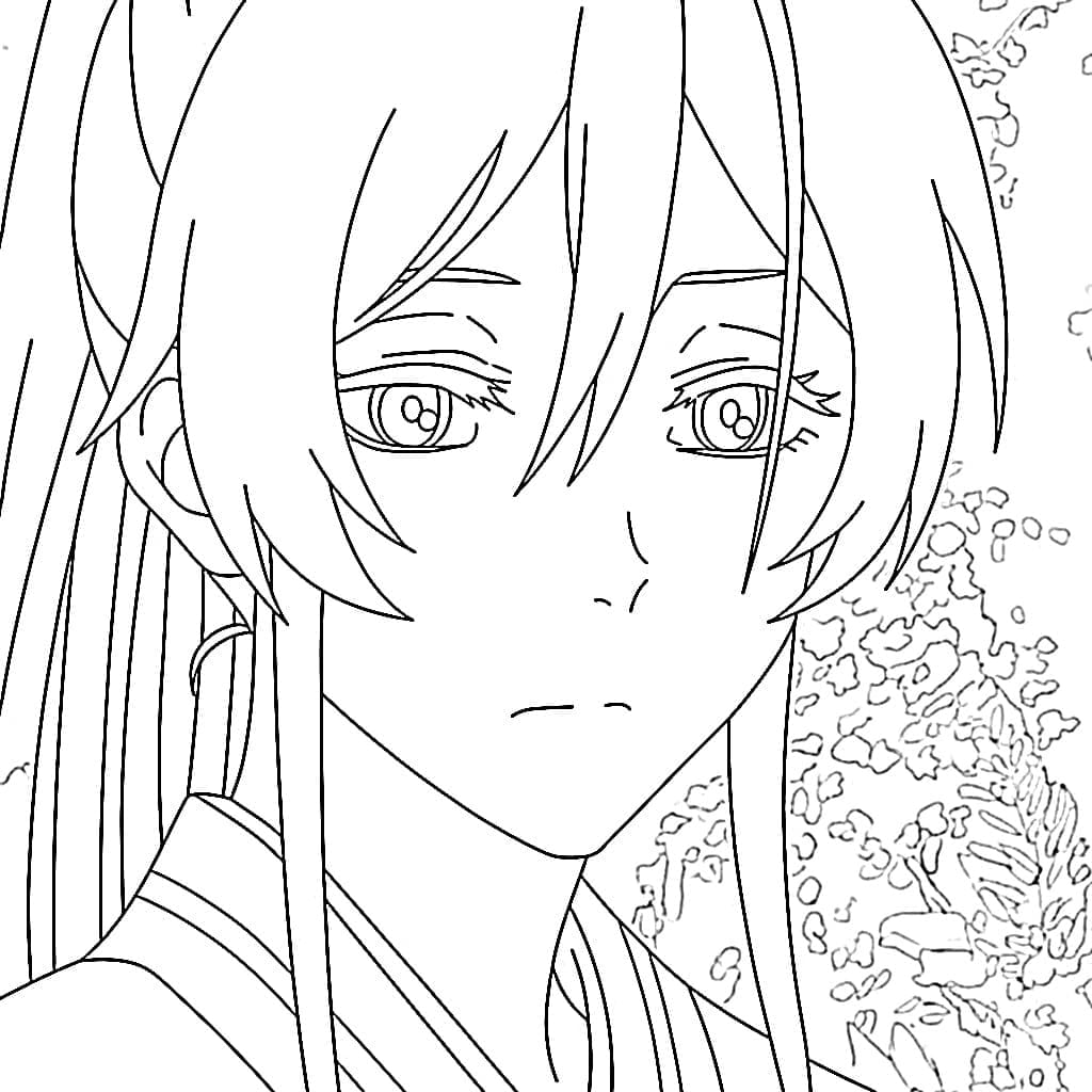 Coloriage Sagiri imprimable