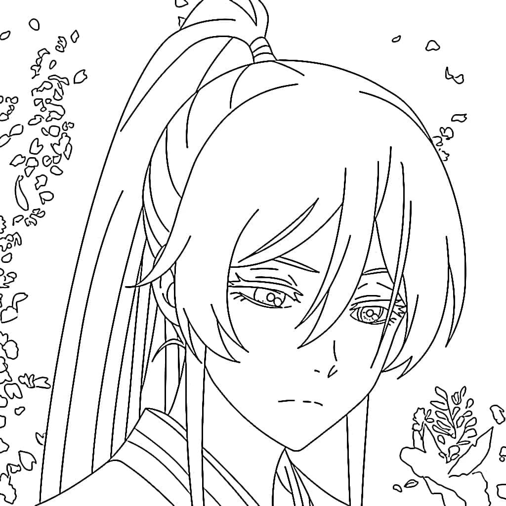 Coloriage Sagiri imprimer gratuitement