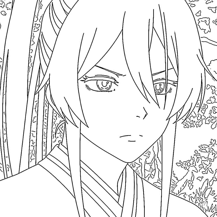 Coloriage Sagiri Jigokuraku