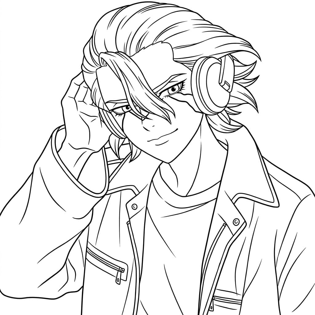 Coloriage Stanley Snyder Beau