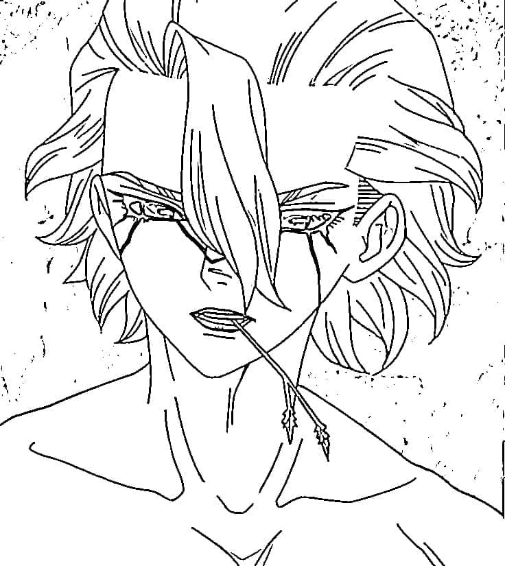 Coloriage Stanley Snyder dans Dr Stone
