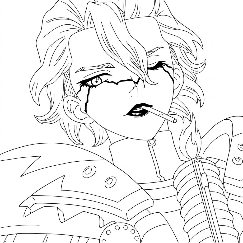 Coloriage Stanley Snyder Imprimable