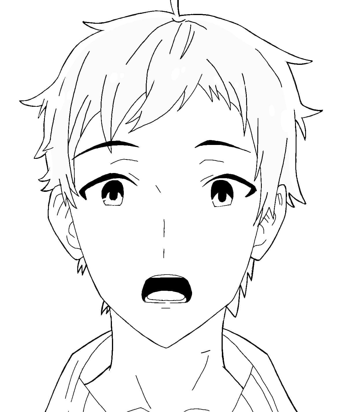 Coloriage Tooru Ishikawa de Anime Horimiya