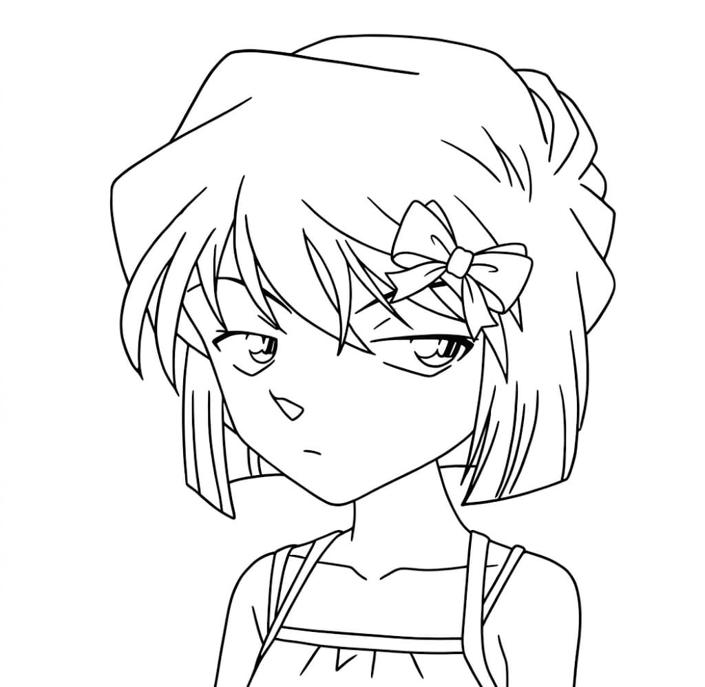 Coloriage Ai Haibara
