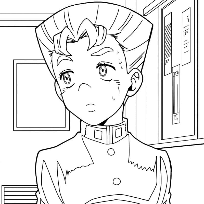 Coloriage Amusant Koichi Hirose