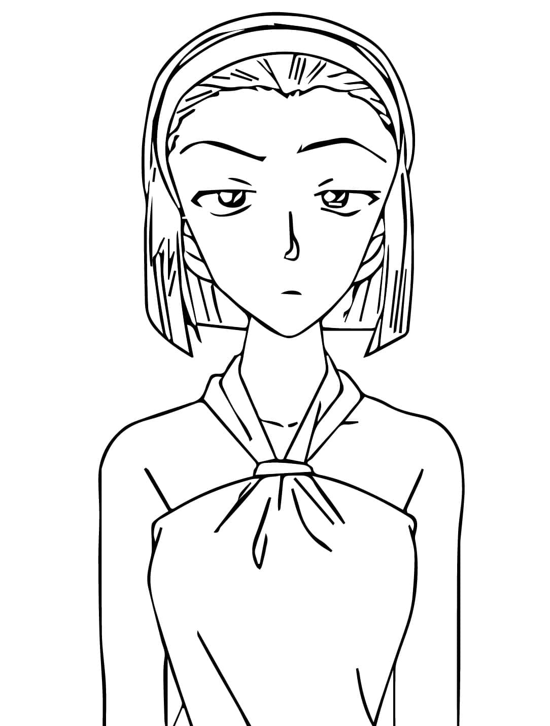 Coloriage Drôle Sonoko Suzuki
