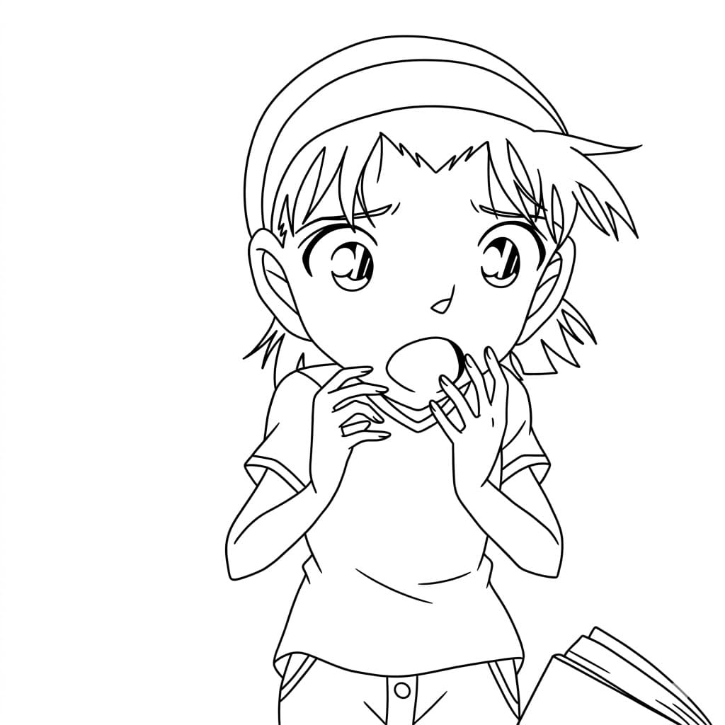 Coloriage Effrayante Ayumi Yoshida