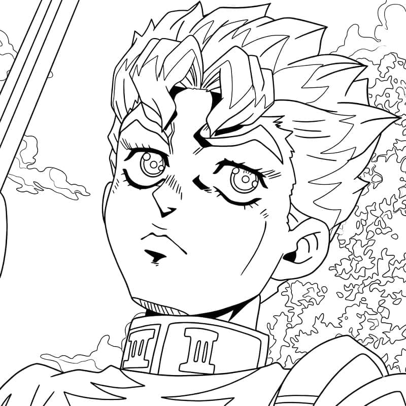 Coloriage Gratuit Koichi Hirose