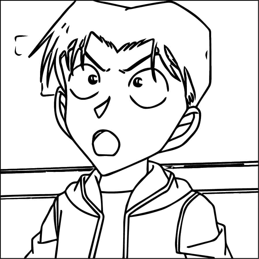 Coloriage Gratuit Mitsuhiko Tsuburaya