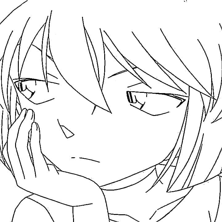 Coloriage Gratuite Ai Haibara