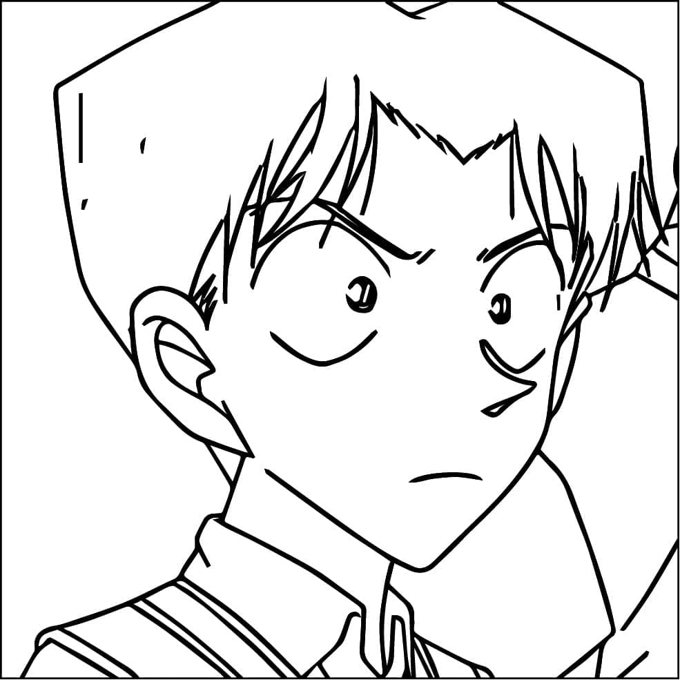 Coloriage Imprimable Mitsuhiko Tsuburaya