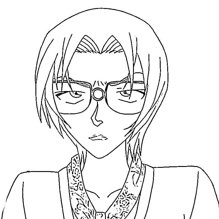 Coloriage Jodie Starling dans Detective Conan