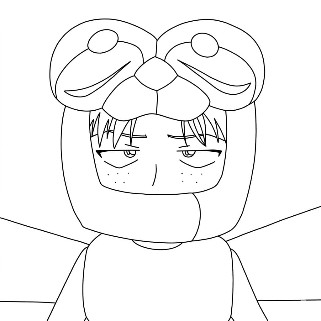 Coloriage Libellule Mishiko Tsuburaya