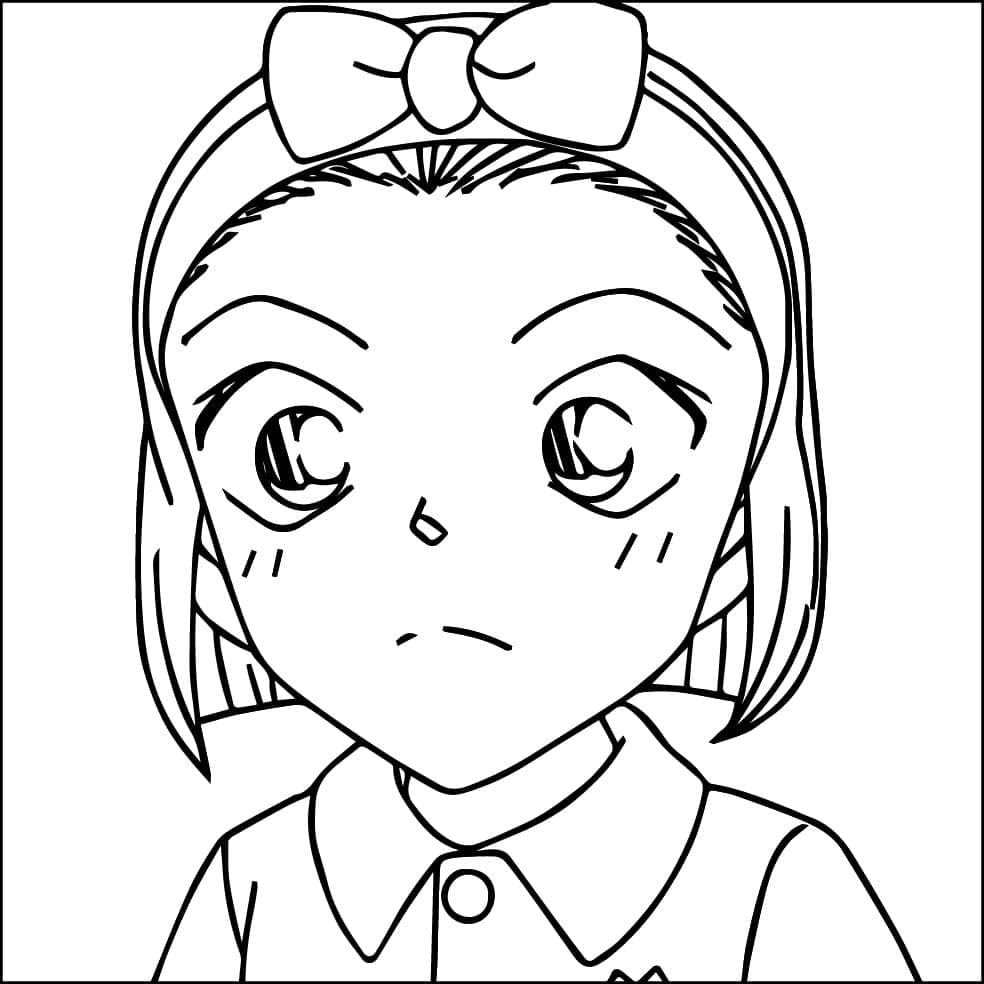 Coloriage Mignonne Sonoko Suzuki