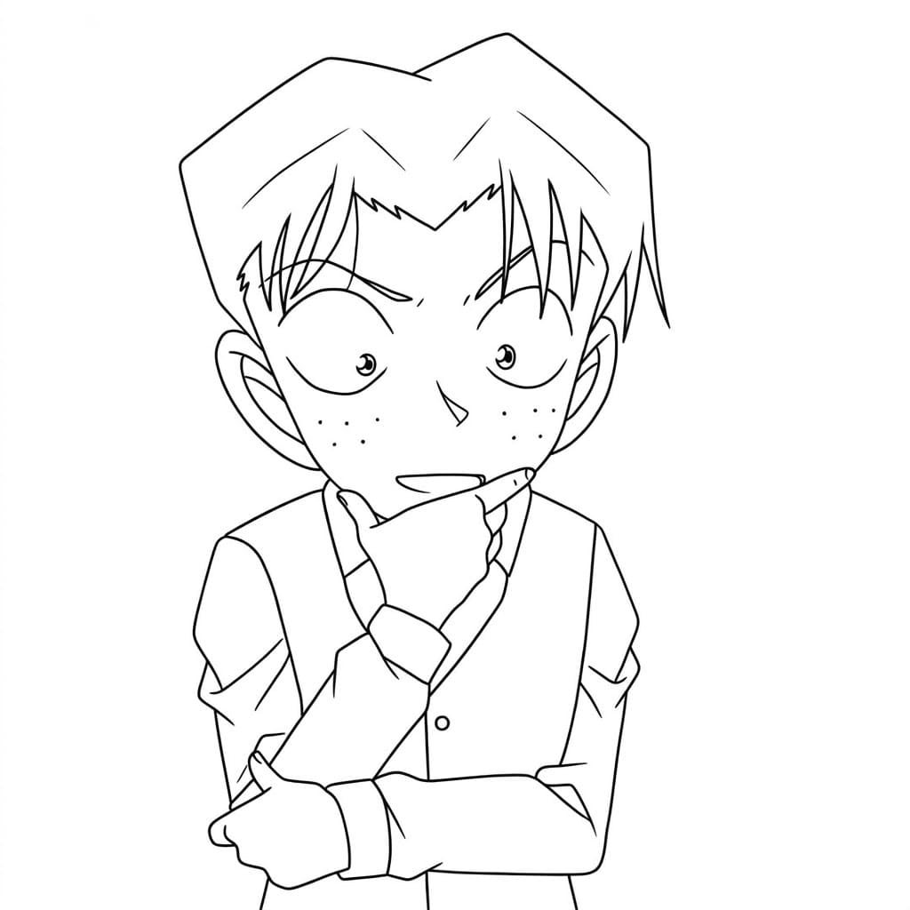 Coloriage Mitsuhiko Tsuburaya