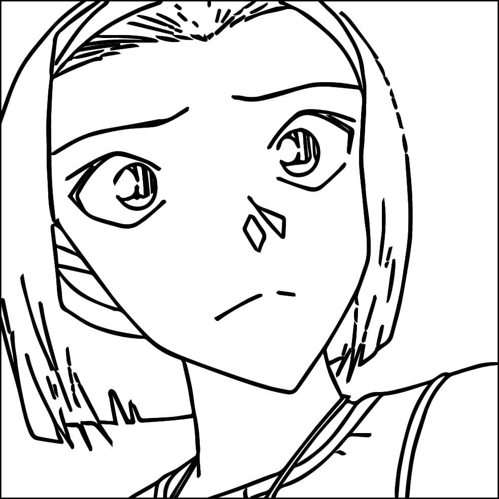 Coloriage Sonoko Suzuki dans Detective Conan