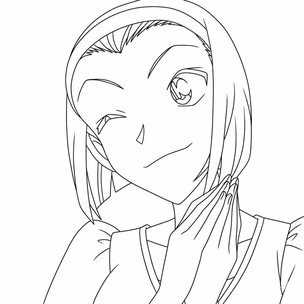 Coloriage Sonoko Suzuki