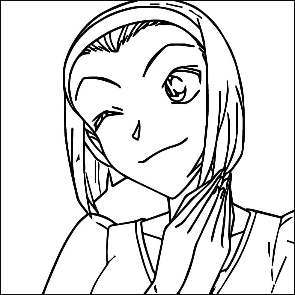 Coloriage Souriante Sonoko Suzuki