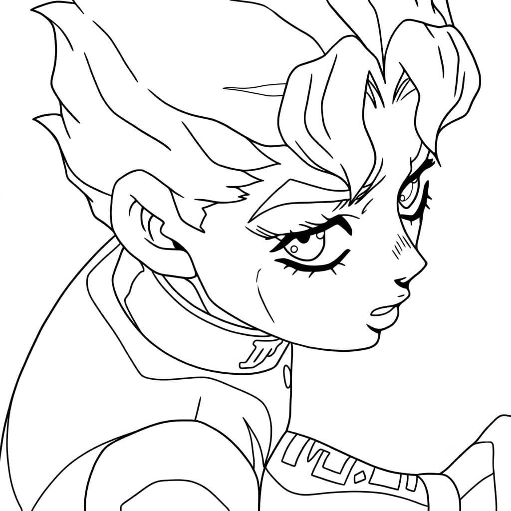 Coloriage Koichi Hirose Incroyable